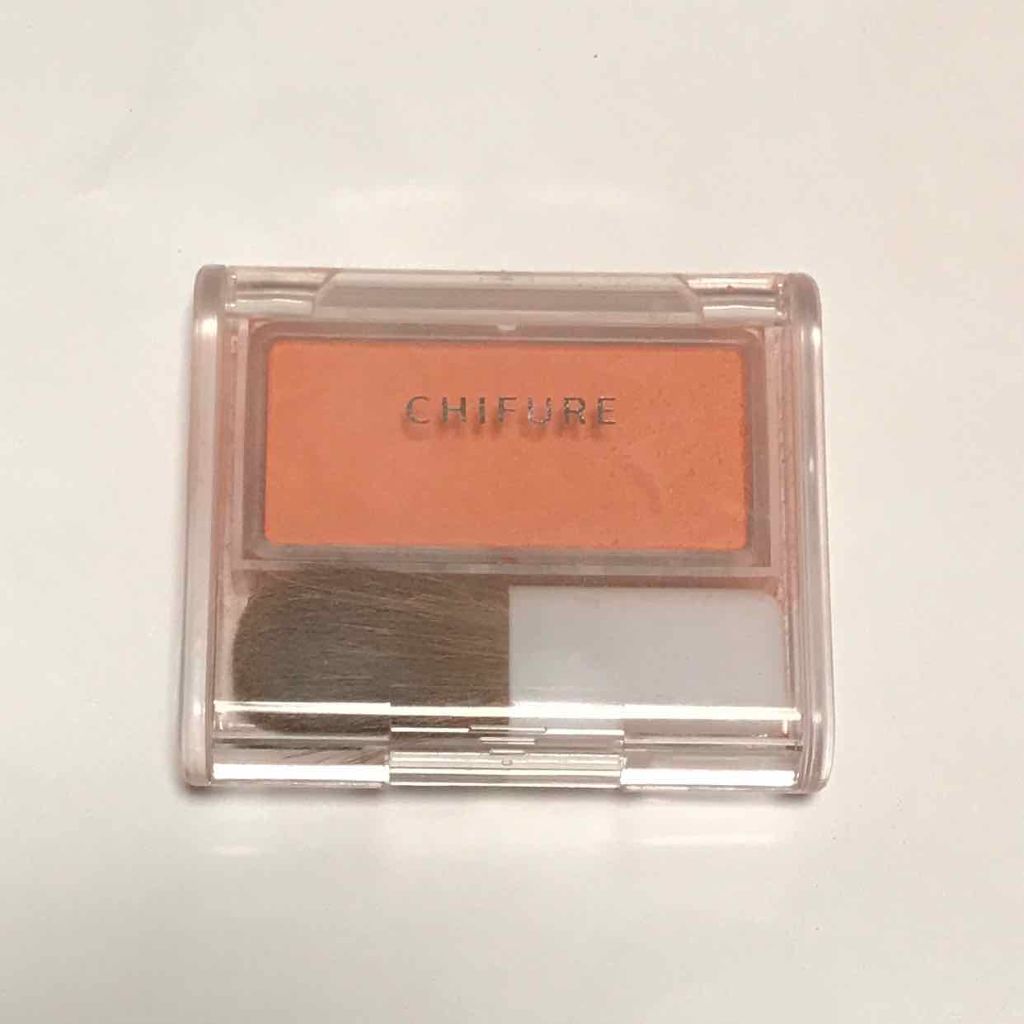 チーク カラー(ブラシ付)/ちふれ/パウダーチークを使ったクチコミ(1枚目)