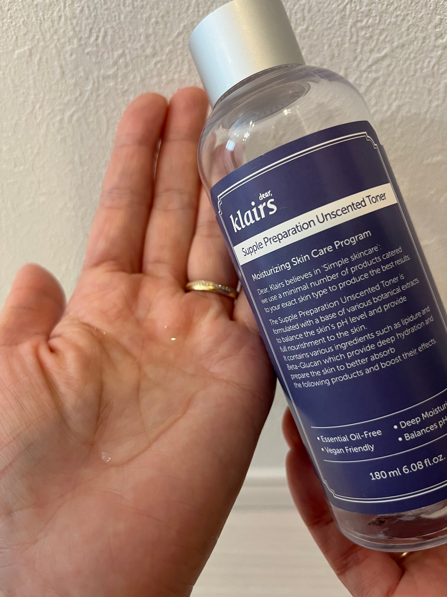 サプルプレパレーションアンセンテッドトナー(180ml)/Klairs/化粧水を使ったクチコミ(1枚目)