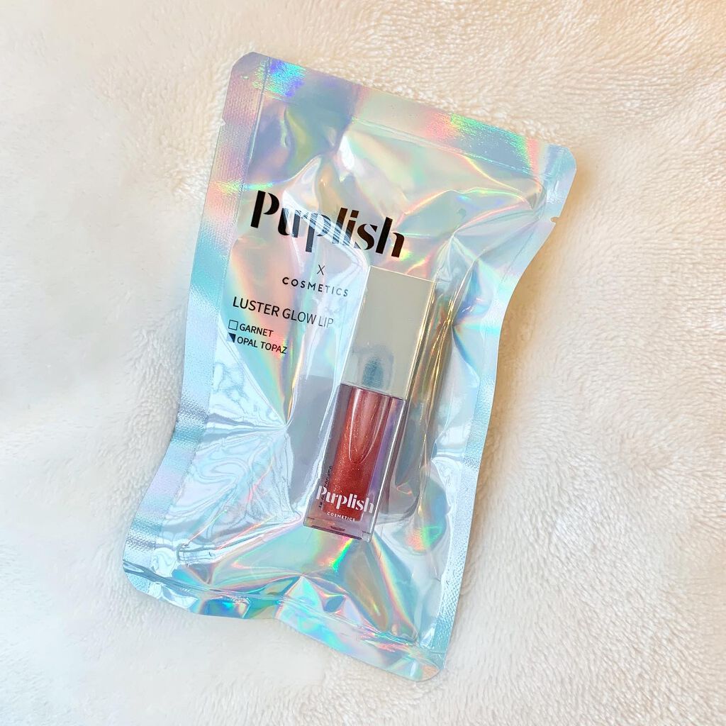 よち on LIPS 「韓国コスメレビュー🤍#PURPLISHLUSTERGLOWLI..」(2枚目)