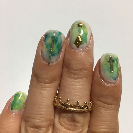 SHジェルネイル(ライト不要)/セリア/ジェルネイルを使ったクチコミ(1枚目)