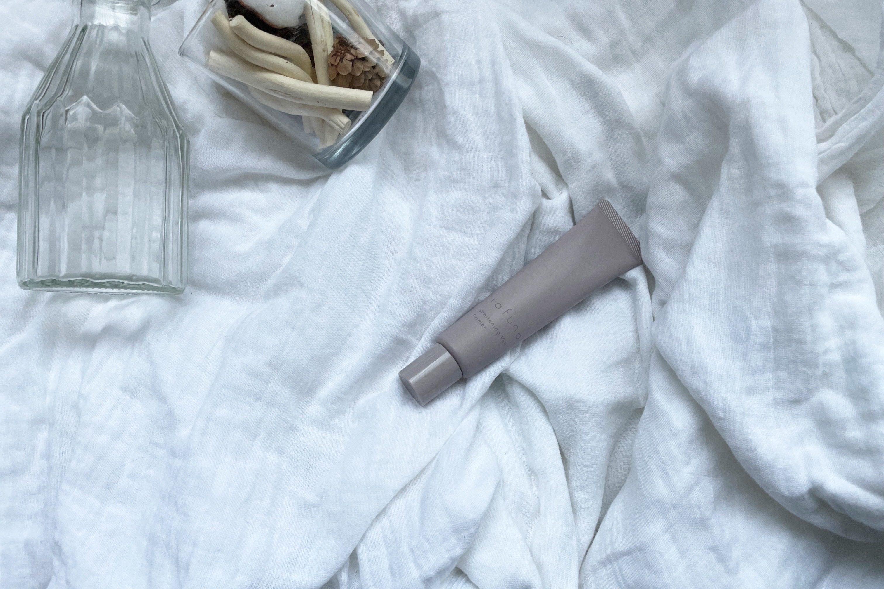 ホワイトニングヴェールプライマー/rafuna/化粧下地を使ったクチコミ（1枚目）