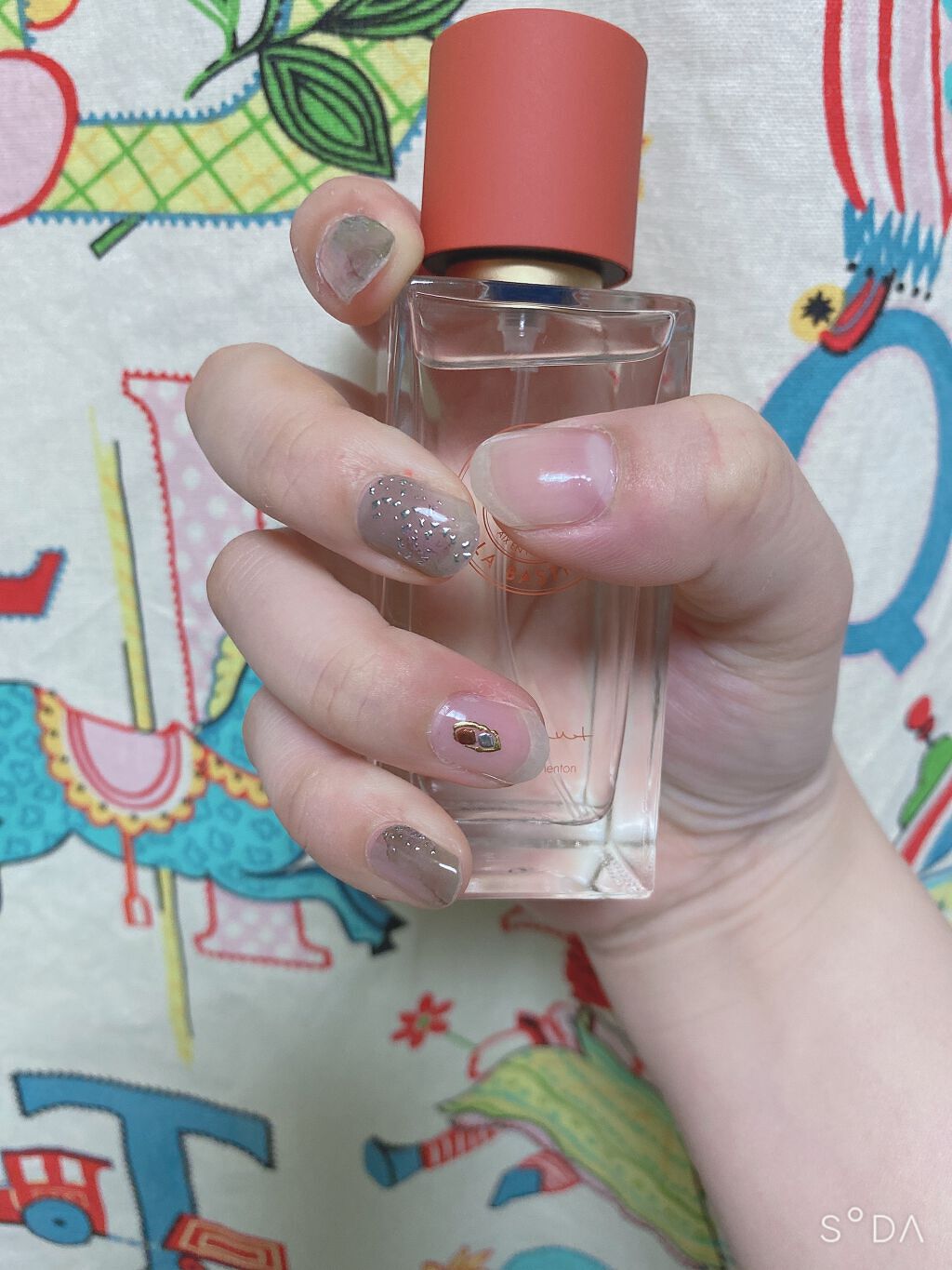 ネイルシール/Qoo10/ネイルシールを使ったクチコミ(2枚目)