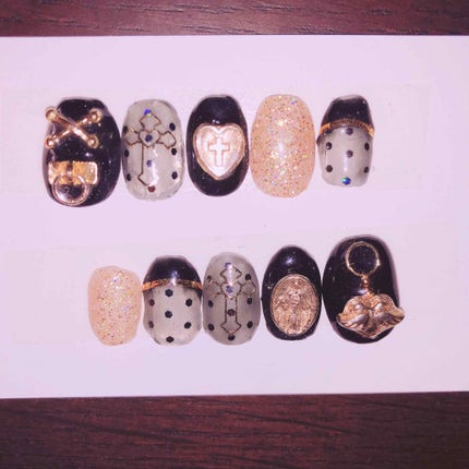 ネイルチップオーバルタイプ/DAISO/ネイルチップ・パーツを使ったクチコミ(1枚目)