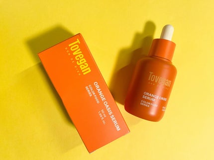 カラーフードシリーズオレンジオアシスセラム/Tovegan/美容液を使ったクチコミ(4枚目)