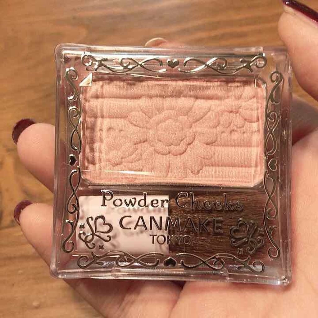 【旧品】パウダーチークス/キャンメイク/パウダーチークを使ったクチコミ(1枚目)