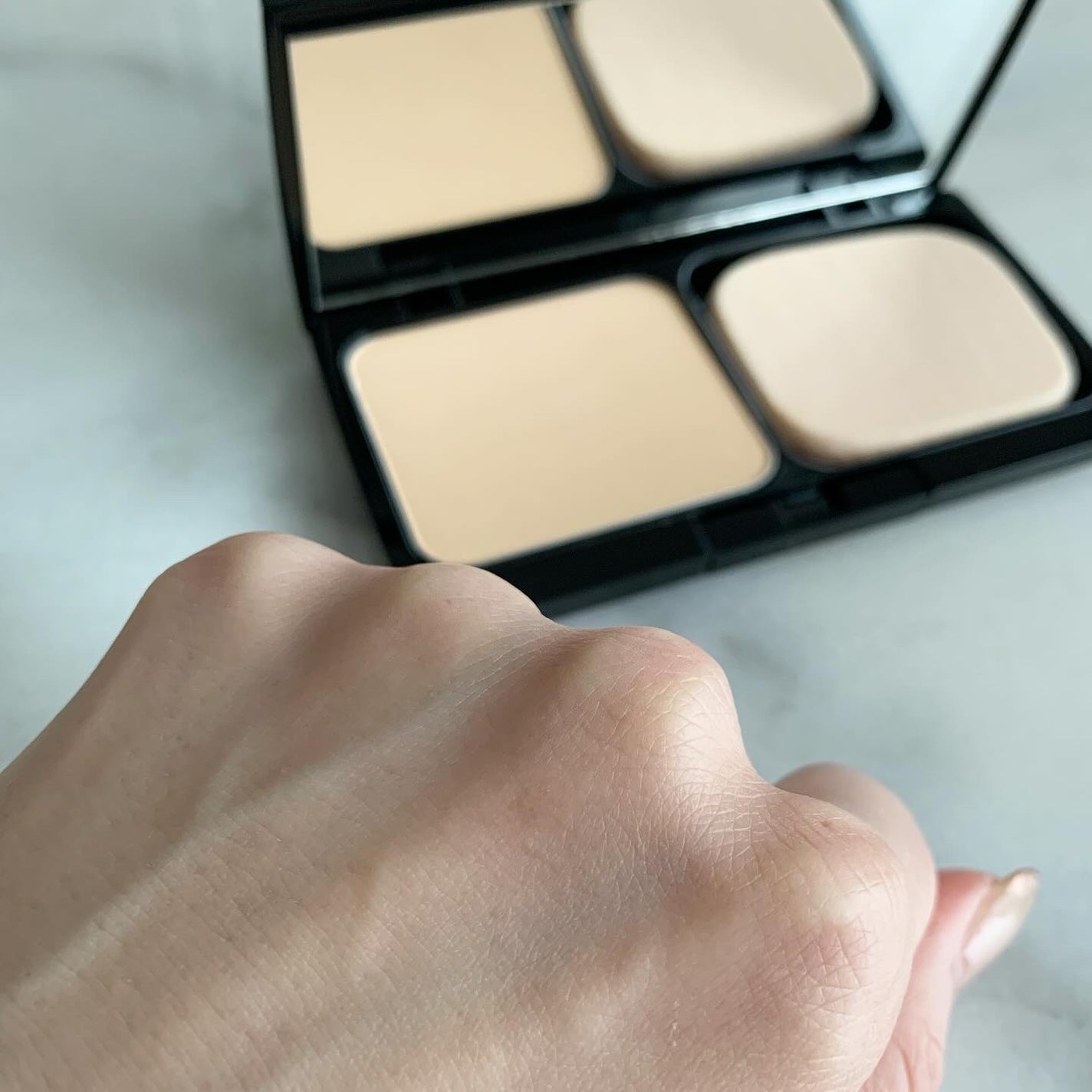 ステージパウダー/アンジエンド/パウダーファンデーションを使ったクチコミ(3枚目)