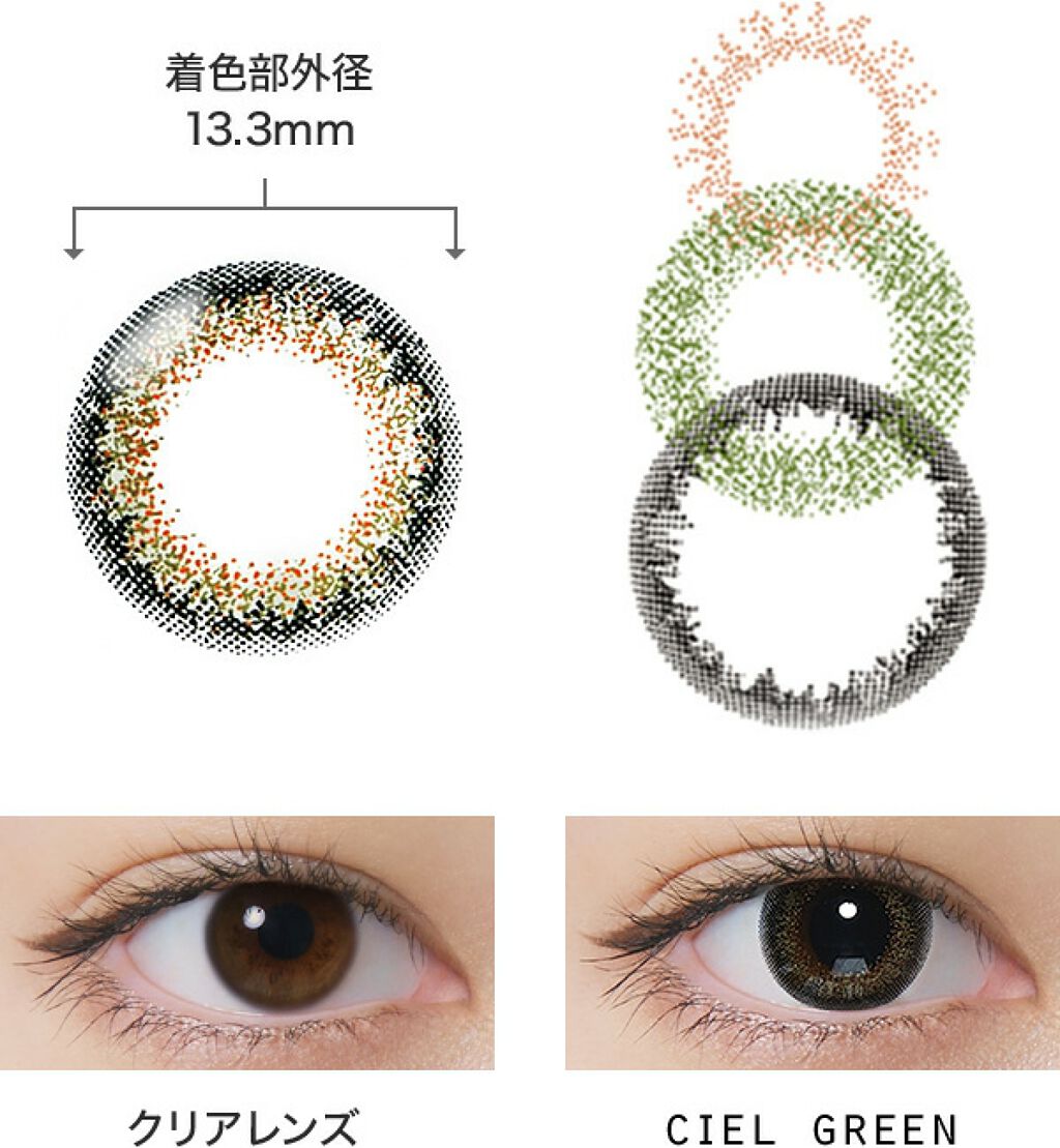 ネオサイトワンデー シエルUV/Aire/ワンデー(1DAY)カラコンを使ったクチコミ(4枚目)