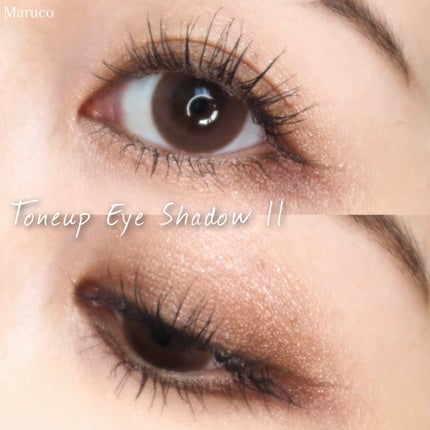 トーンアップアイシャドウ/CEZANNE/アイシャドウパレットを使ったクチコミ(4枚目)