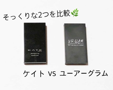 UR GLAM EYEBROW POWDER/U R GLAM/パウダーアイブロウを使ったクチコミ(1枚目)
