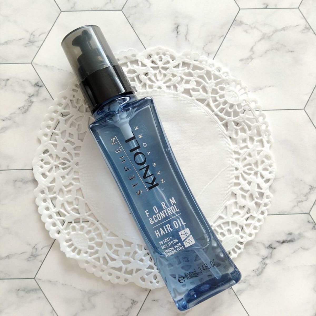 フォルムコントロール ヘアオイル Ｗ/スティーブンノル ニューヨーク/ヘアオイルを使ったクチコミ（1枚目）