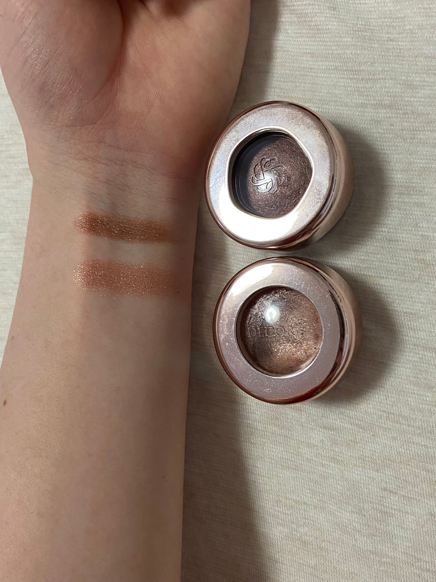 アイグロウジェム スキンシャドウ/DECORTÉ/ジェル・クリームアイシャドウを使ったクチコミ(7枚目)