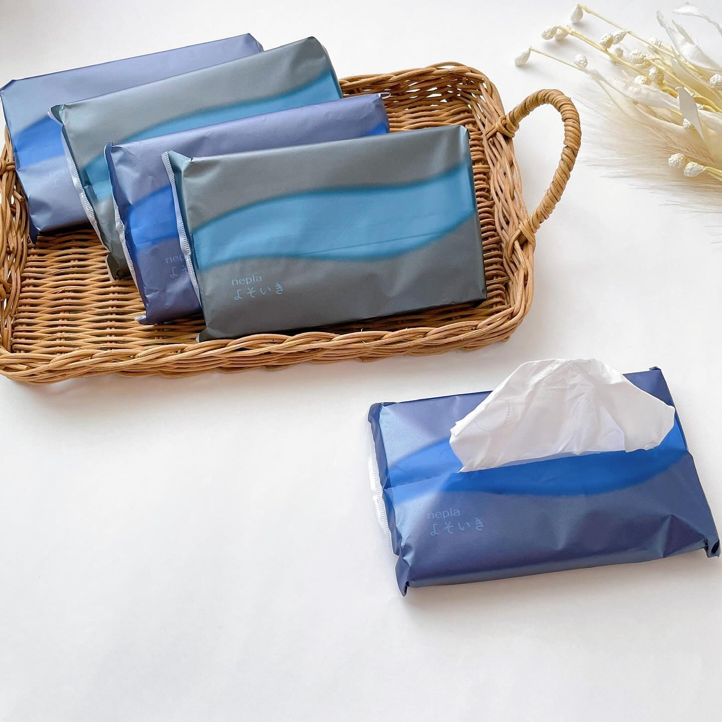 よそいき保湿ティシュ/ネピア/ティッシュを使ったクチコミ（3枚目）