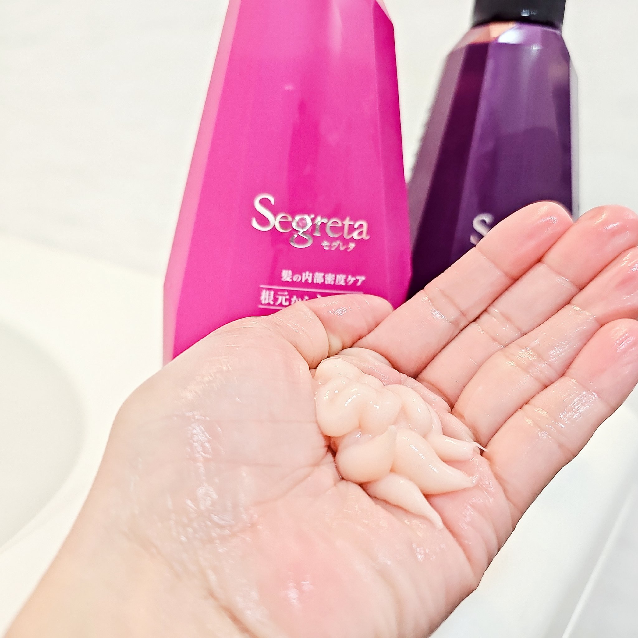 シャンプー／コンディショナー　根元からふんわり/セグレタ/市販シャンプーを使ったクチコミ（2枚目）