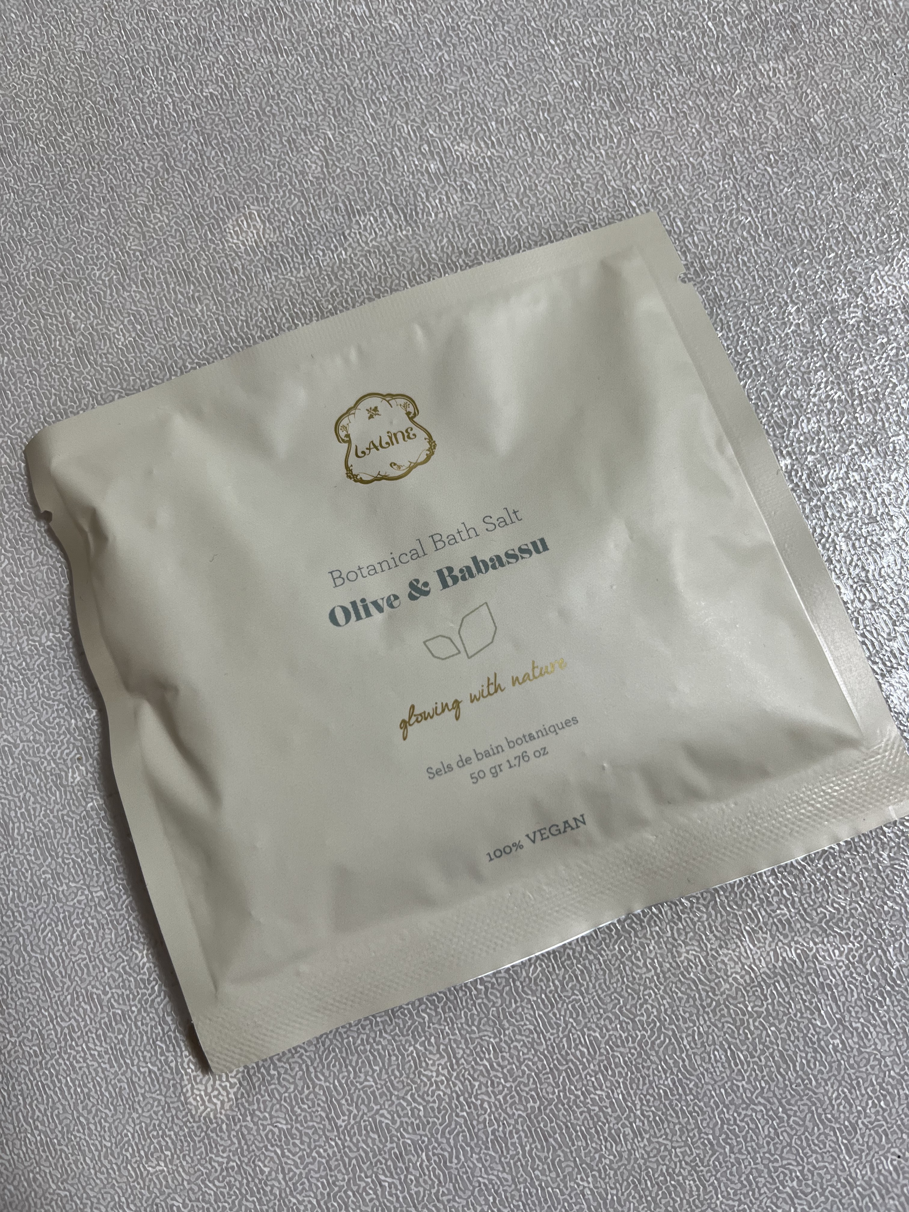 Laline オリーブ&ババス ボタニカル バスソルト