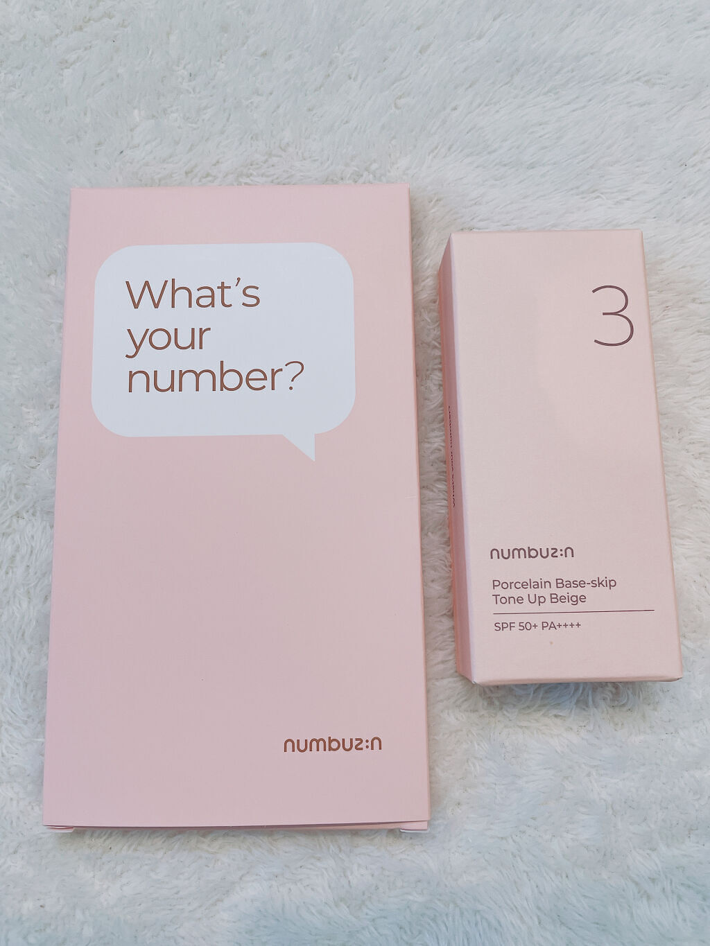 3番 ノーファンデ陶器肌トーンアップクリーム/numbuzin/化粧下地を使ったクチコミ（1枚目）
