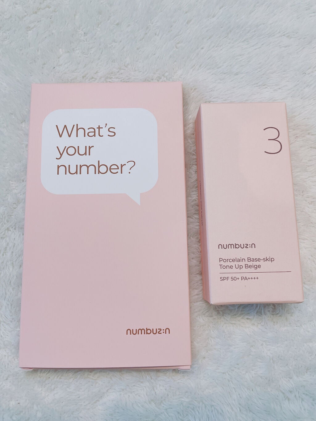 3番 ノーファンデ陶器肌トーンアップクリーム/numbuzin/化粧下地を使ったクチコミ(1枚目)
