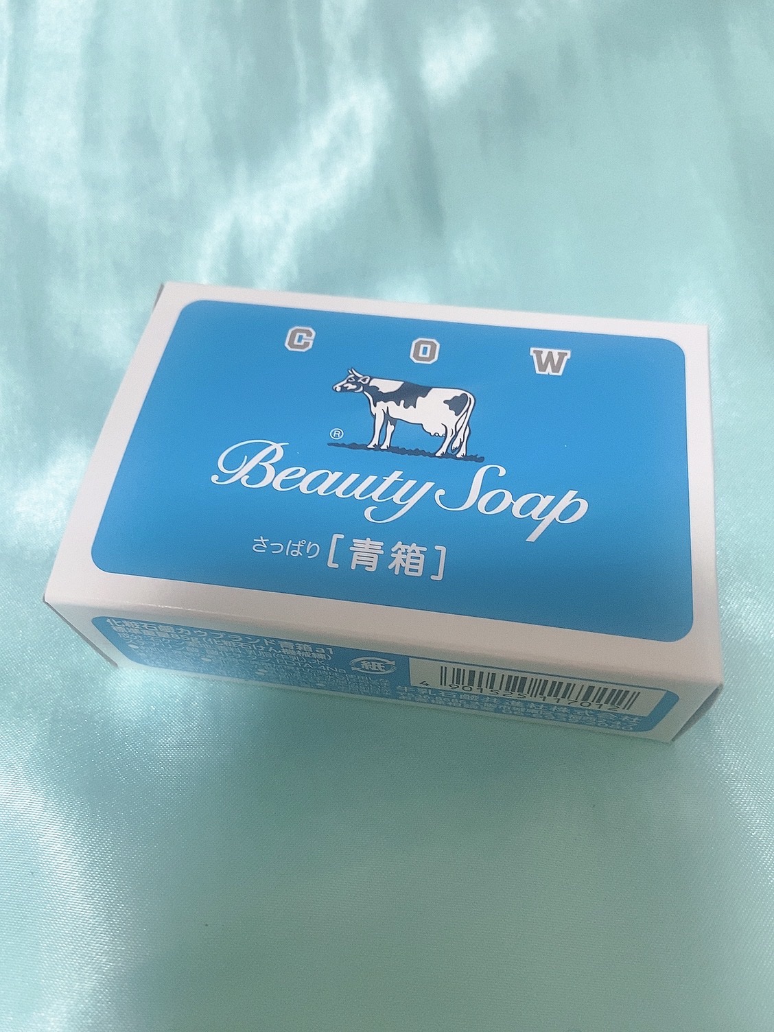 青箱 (さっぱり) レギュラーサイズ ギフト用(10コ)/カウブランド/ボディ石鹸を使ったクチコミ（2枚目）