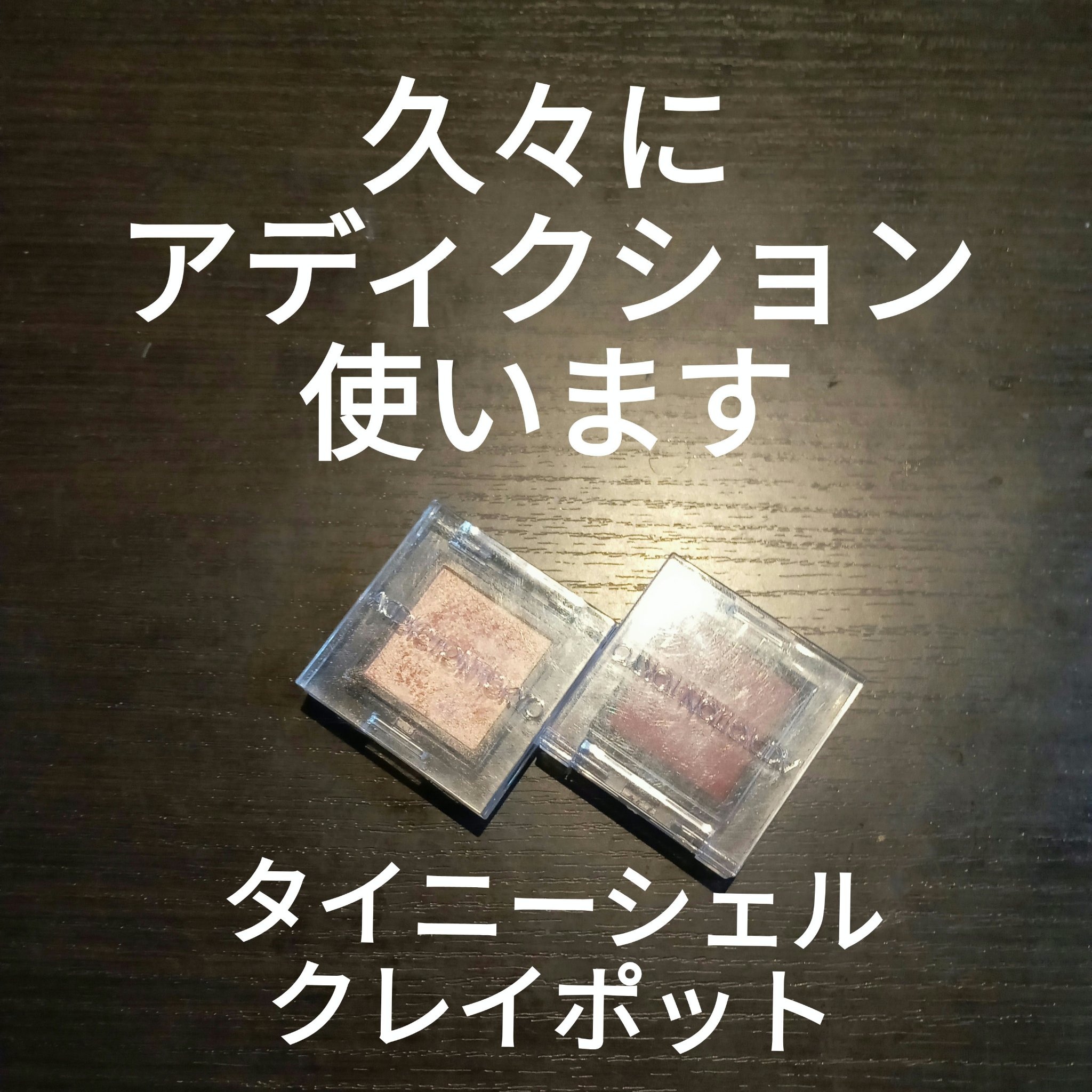 アディクション ザ アイシャドウ マット/ADDICTION/単色アイシャドウを使ったクチコミ（1枚目）