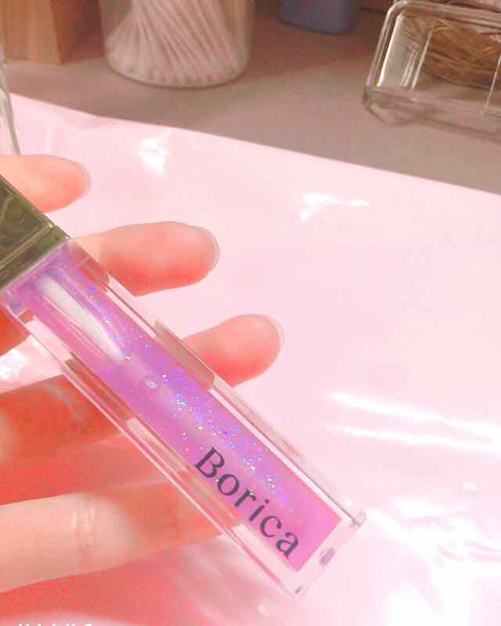 リッププランパー プラスカラー＜ティント＞/Borica/リップグロスを使ったクチコミ（1枚目）