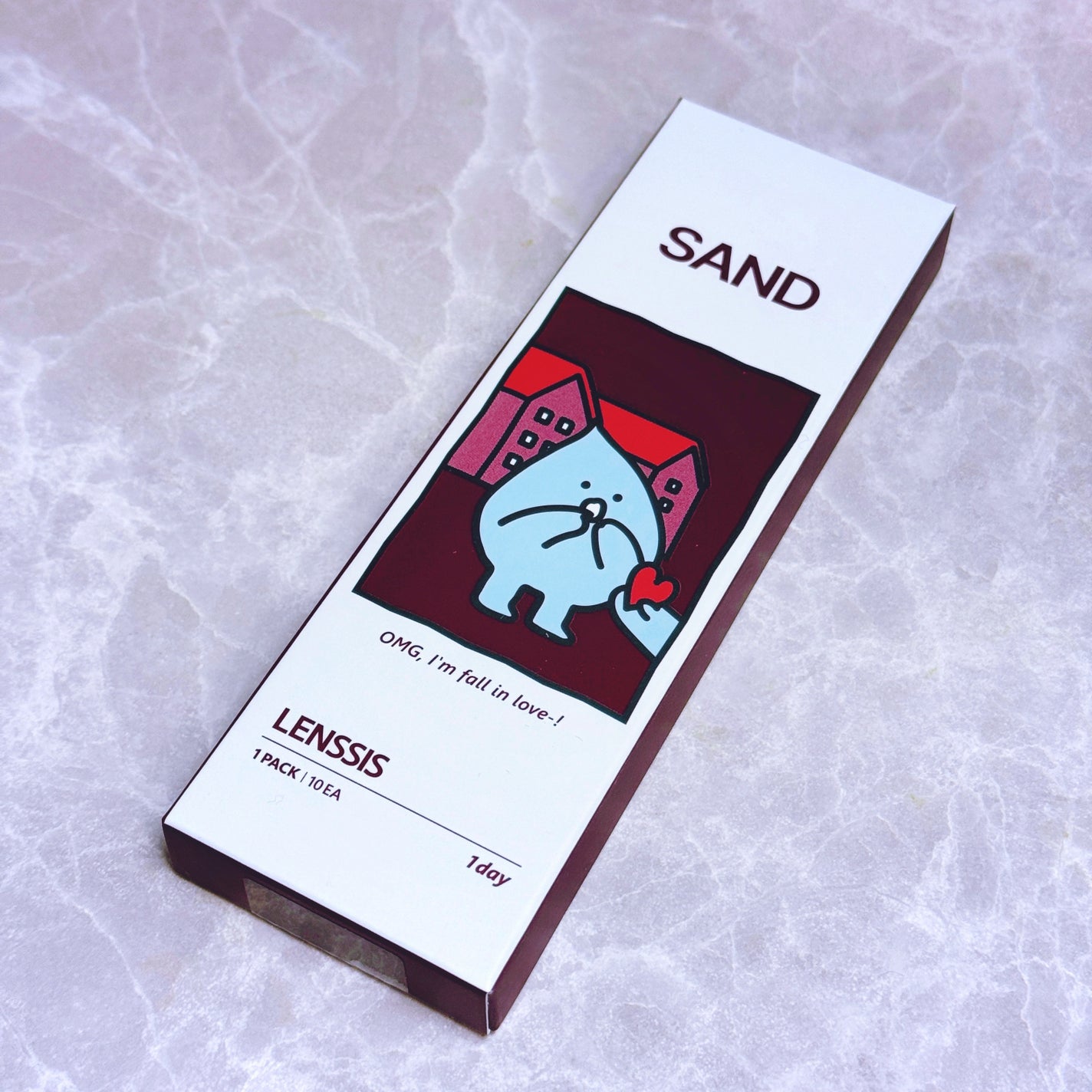 サンドシリーズ/LENSSIS/カラーコンタクトレンズを使ったクチコミ(2枚目)