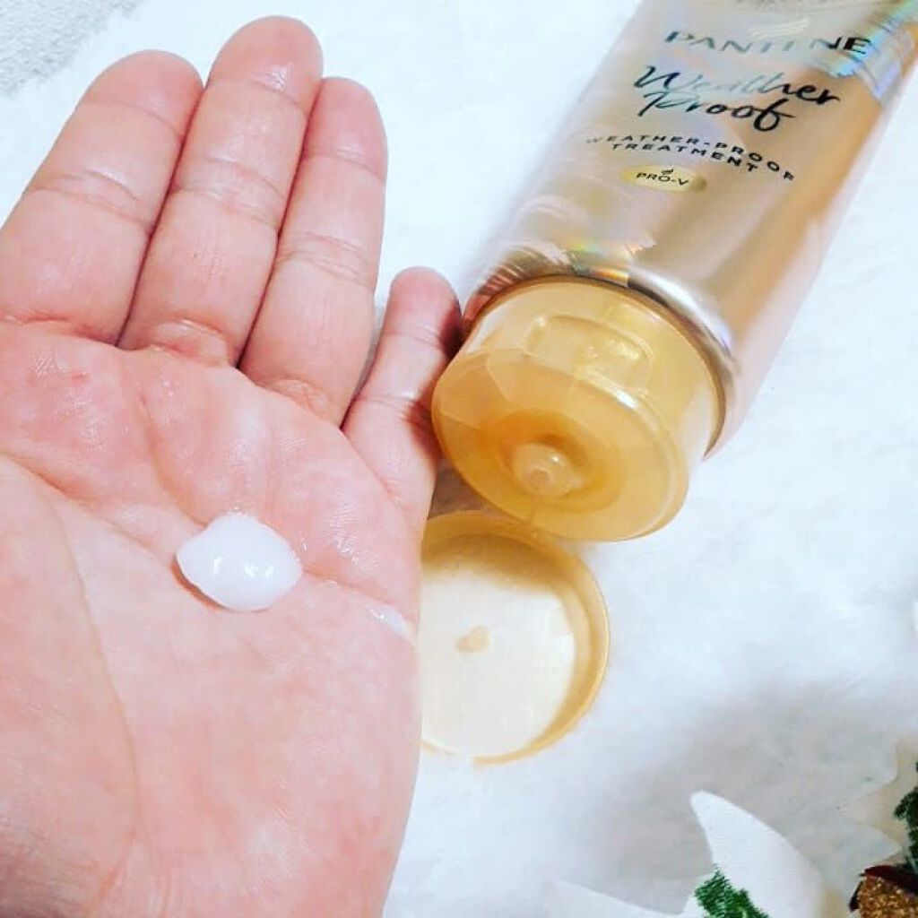 ウェザープルーフ トリートメント/パンテーン/洗い流すヘアトリートメントを使ったクチコミ(2枚目)