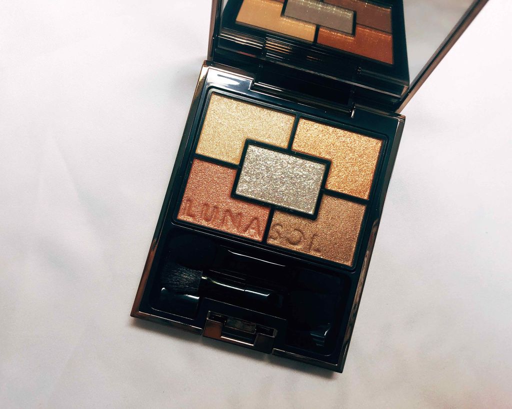 ジェミネイトアイズ N/LUNASOL/アイシャドウパレットを使ったクチコミ（1枚目）