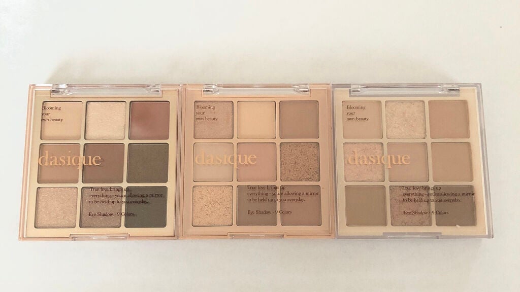 シャドウパレット/dasique/アイシャドウパレットを使ったクチコミ(1枚目)