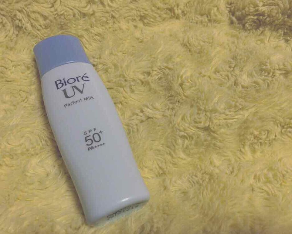 UV さらさらパーフェクトミルク /ビオレ/日焼け止めミルクを使ったクチコミ（1枚目）