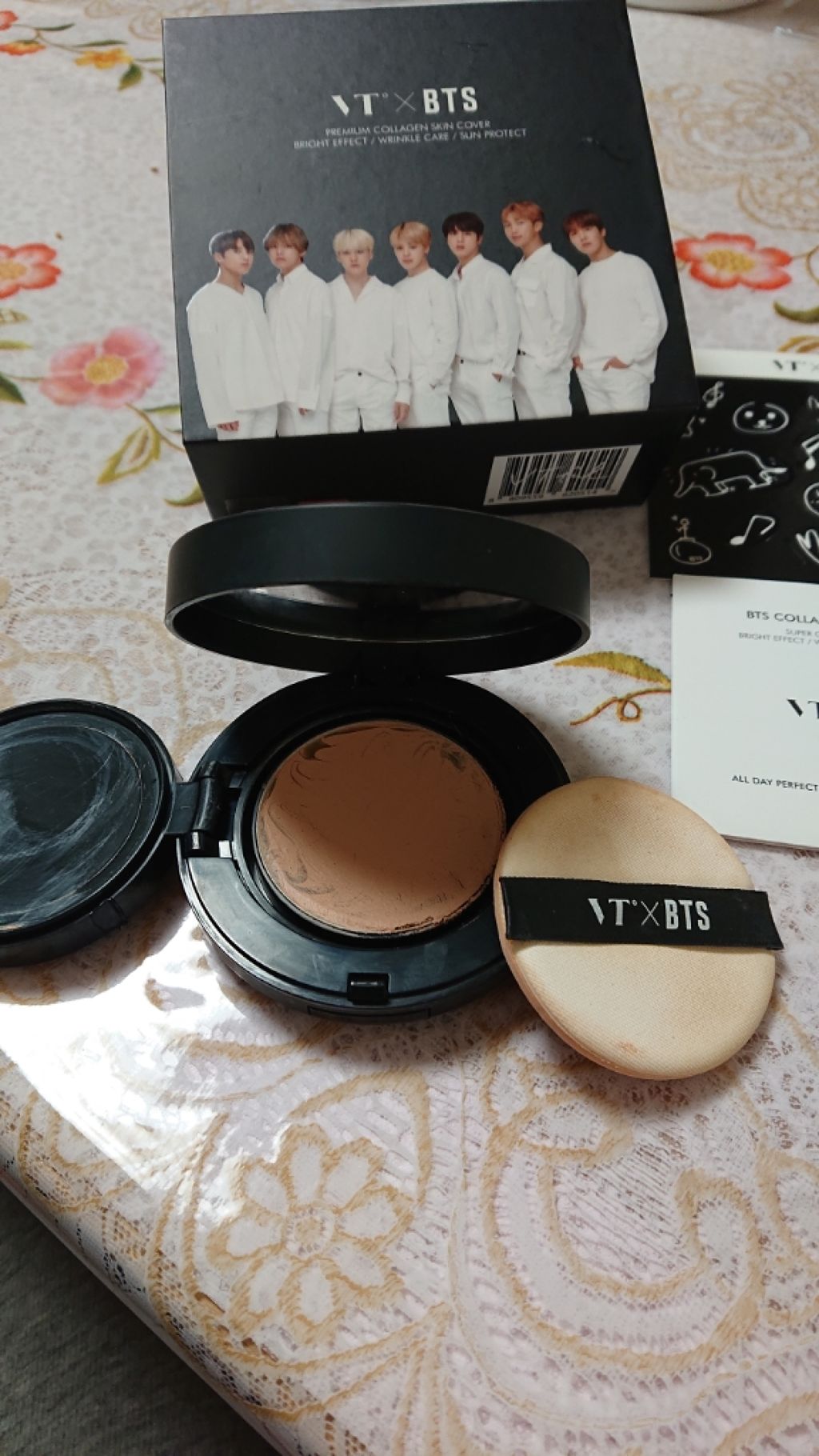 VT×BTS/VT/クリーム・エマルジョンファンデーションを使ったクチコミ(2枚目)