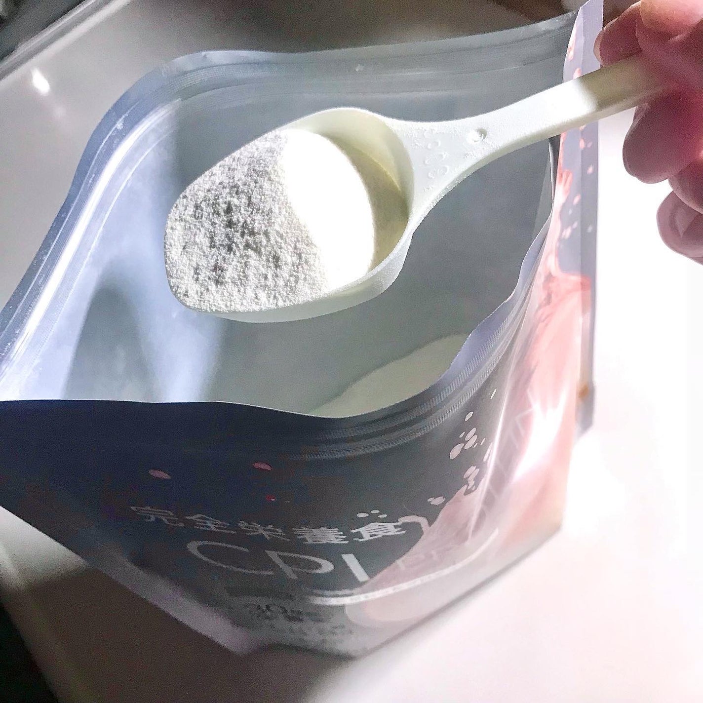 CPIプロテイン 完全栄養食 オレンジマンゴー味/ALLUP/完全栄養食を使ったクチコミ(2枚目)