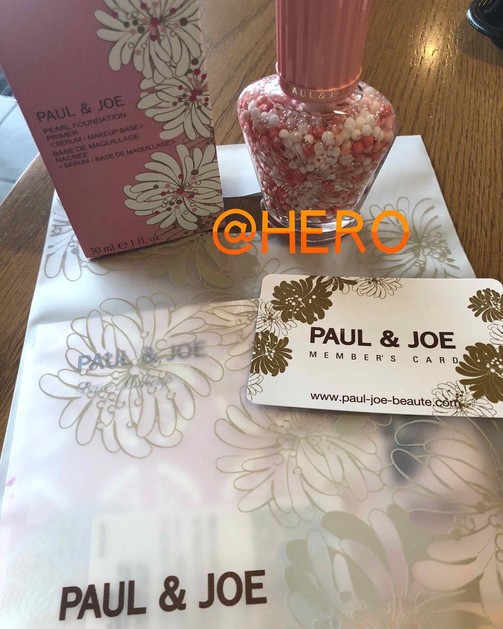 パール ファンデーション プライマー/PAUL & JOE BEAUTE/化粧下地を使ったクチコミ（1枚目）