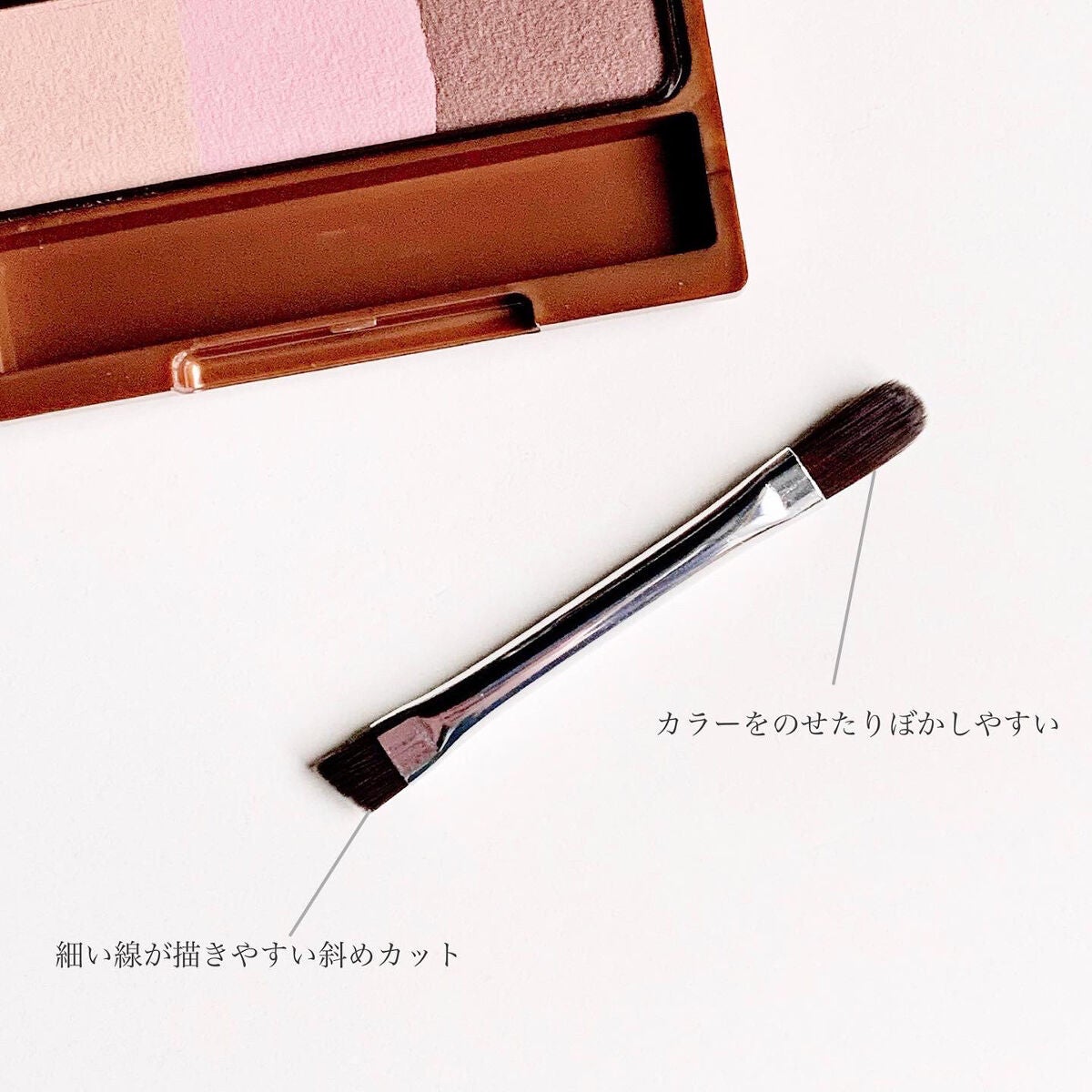 ノーズ&アイブロウパウダー/CEZANNE/パウダーアイブロウを使ったクチコミ(2枚目)