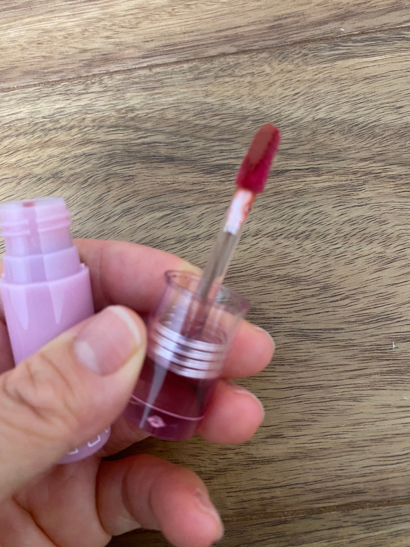 ミニュム バブリップ ジューシーティント/minum/リップティントを使ったクチコミ(4枚目)