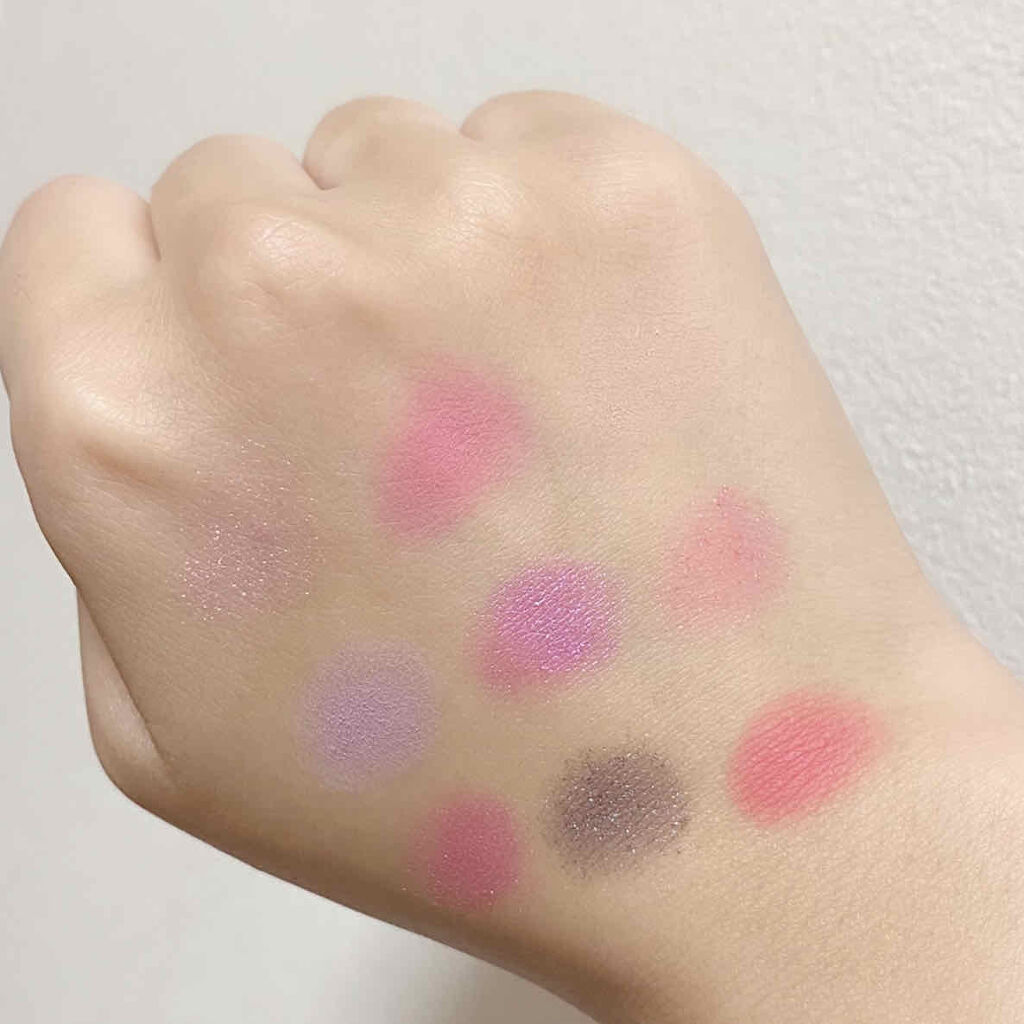 UR GLAM　BLOOMING EYE COLOR PALETTE/U R GLAM/アイシャドウパレットを使ったクチコミ（3枚目）