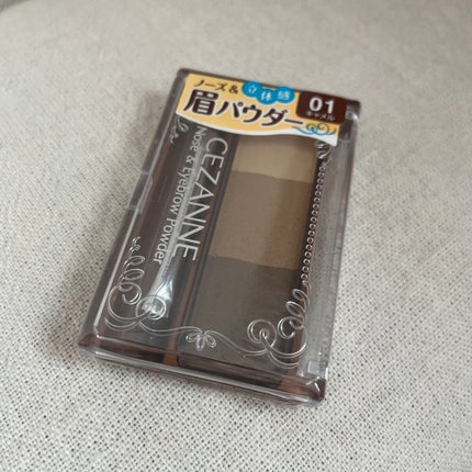 ノーズ&アイブロウパウダー/CEZANNE/パウダーアイブロウを使ったクチコミ(1枚目)