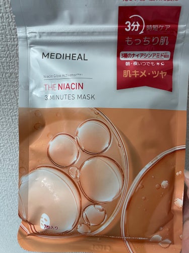 MEDIHEAL THE ナイアシン APマスクのクチコミ「MEDIHEALTHE ナイアシン APマスク

PLAZAで購入しました。初めてみた商品
で.....」（1枚目）