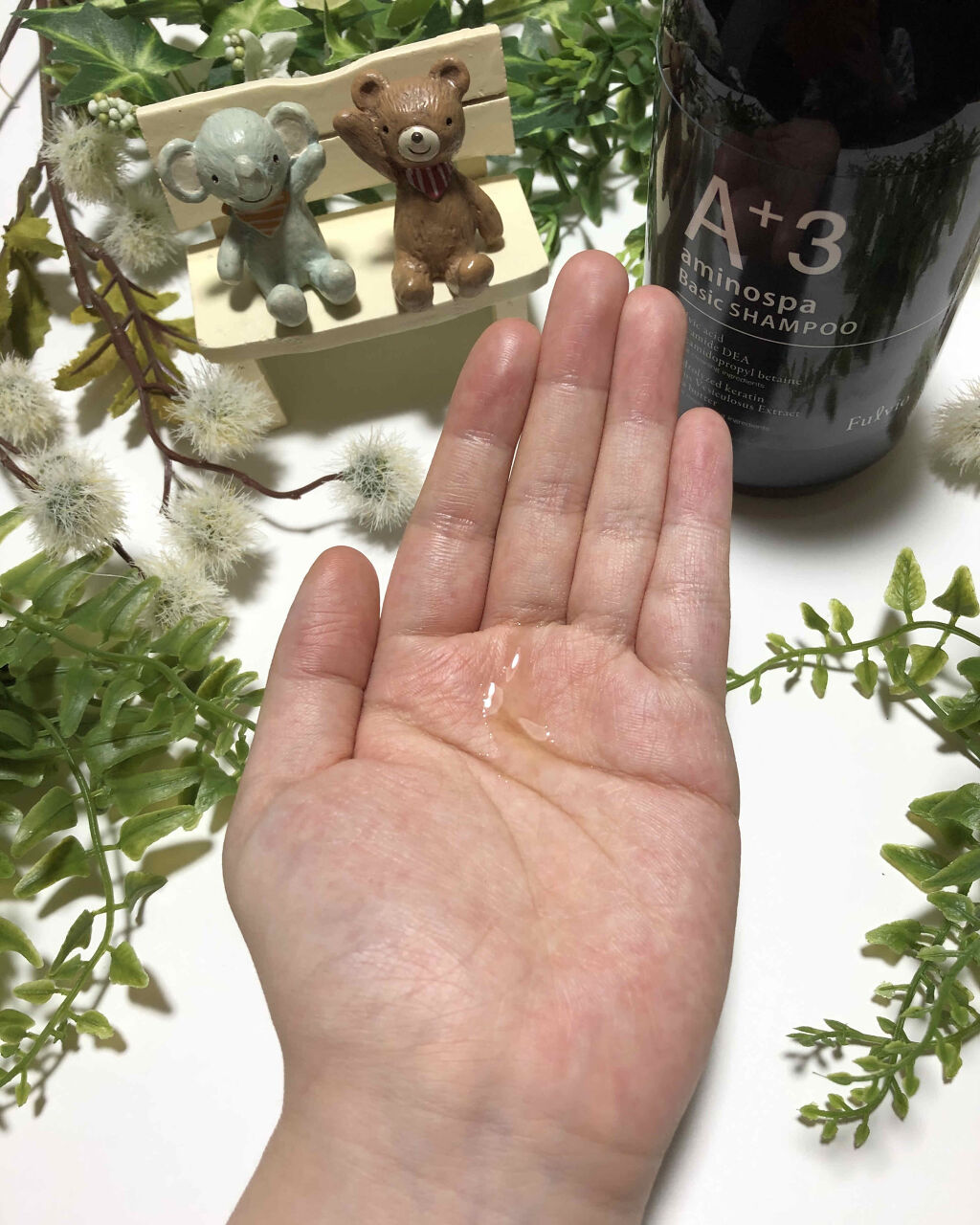 aminospaA+3 paste shampoo/サロンシャンプー/市販シャンプーを使ったクチコミ（2枚目）