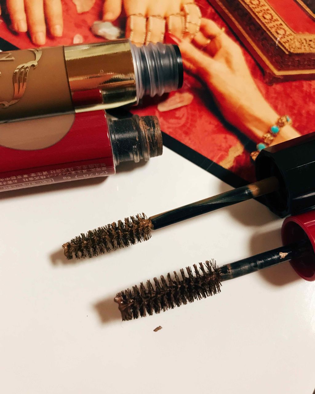 ニュアンスアイブローマスカラ/インテグレート/眉マスカラを使ったクチコミ（1枚目）