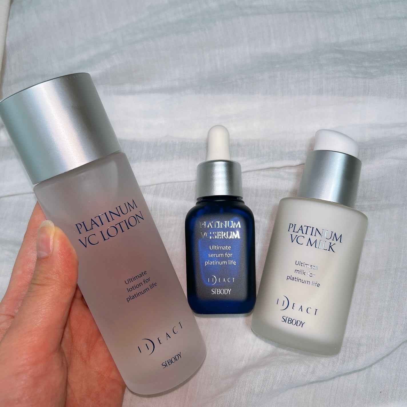 プラチナVCセラム/イデアアクト/美容液を使ったクチコミ(9枚目)