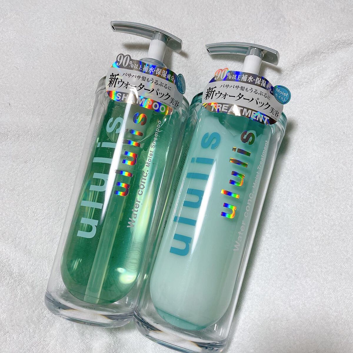 ウォーターコンク モイストシャンプー/ヘアトリートメント/ululis/市販シャンプーを使ったクチコミ(1枚目)