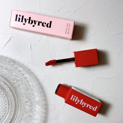 ムードライアー ベルベットティント/lilybyred/リップティントを使ったクチコミ(1枚目)