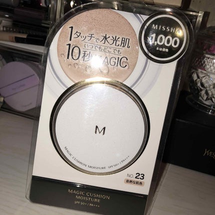 M クッション ファンデーション(モイスチャー)/MISSHA/クッションファンデーションを使ったクチコミ(1枚目)