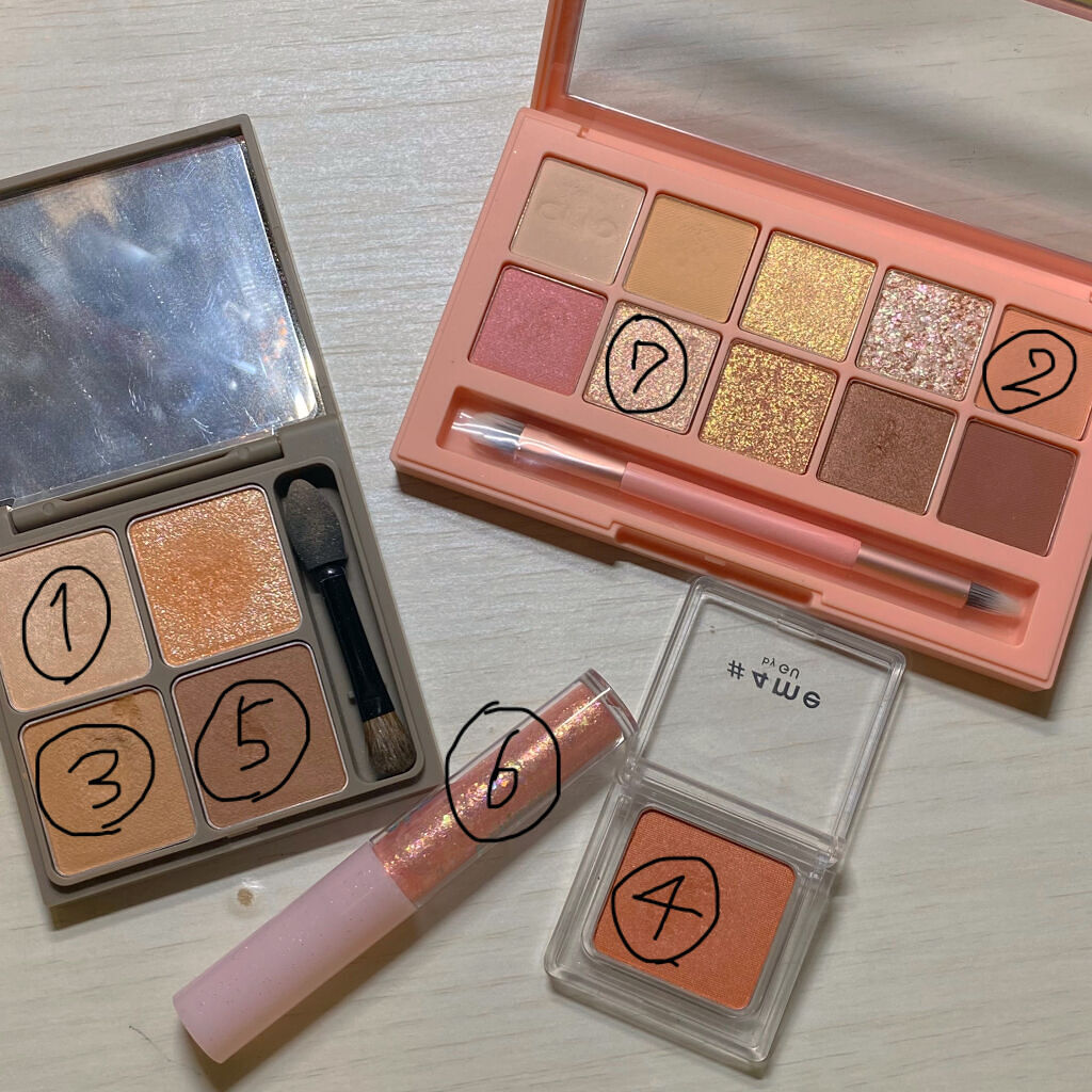 インザミラーアイパレット/Ririmew/アイシャドウパレットを使ったクチコミ（2枚目）