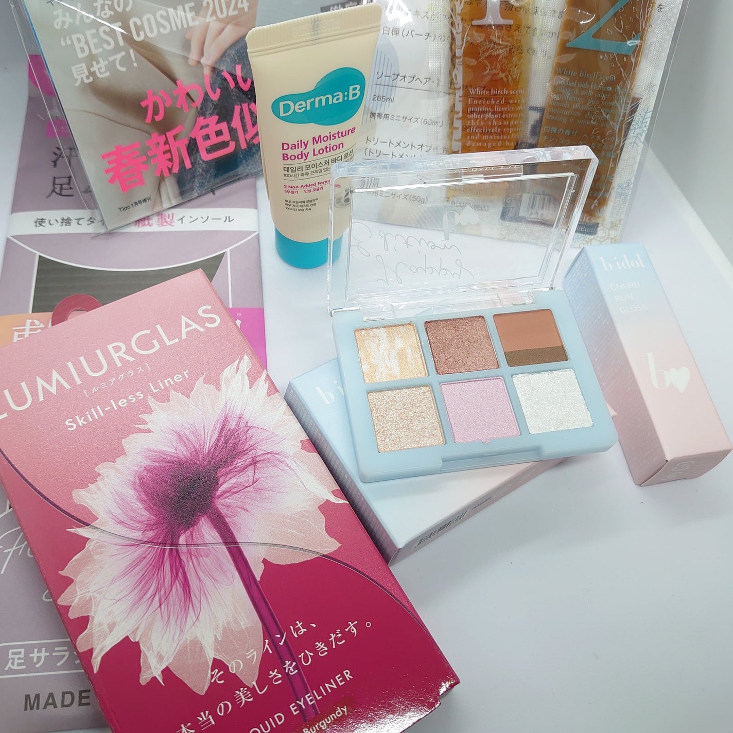 THE アイパレR/b idol/アイシャドウパレットを使ったクチコミ(1枚目)