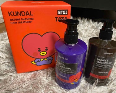 KUNDAL BT21 TATAセット
・￥1980
・シャンプーは結構泡立つので使い易い
・トリートメント使用感◎ サラサラになる
・匂いはちょっと安っぽいかも