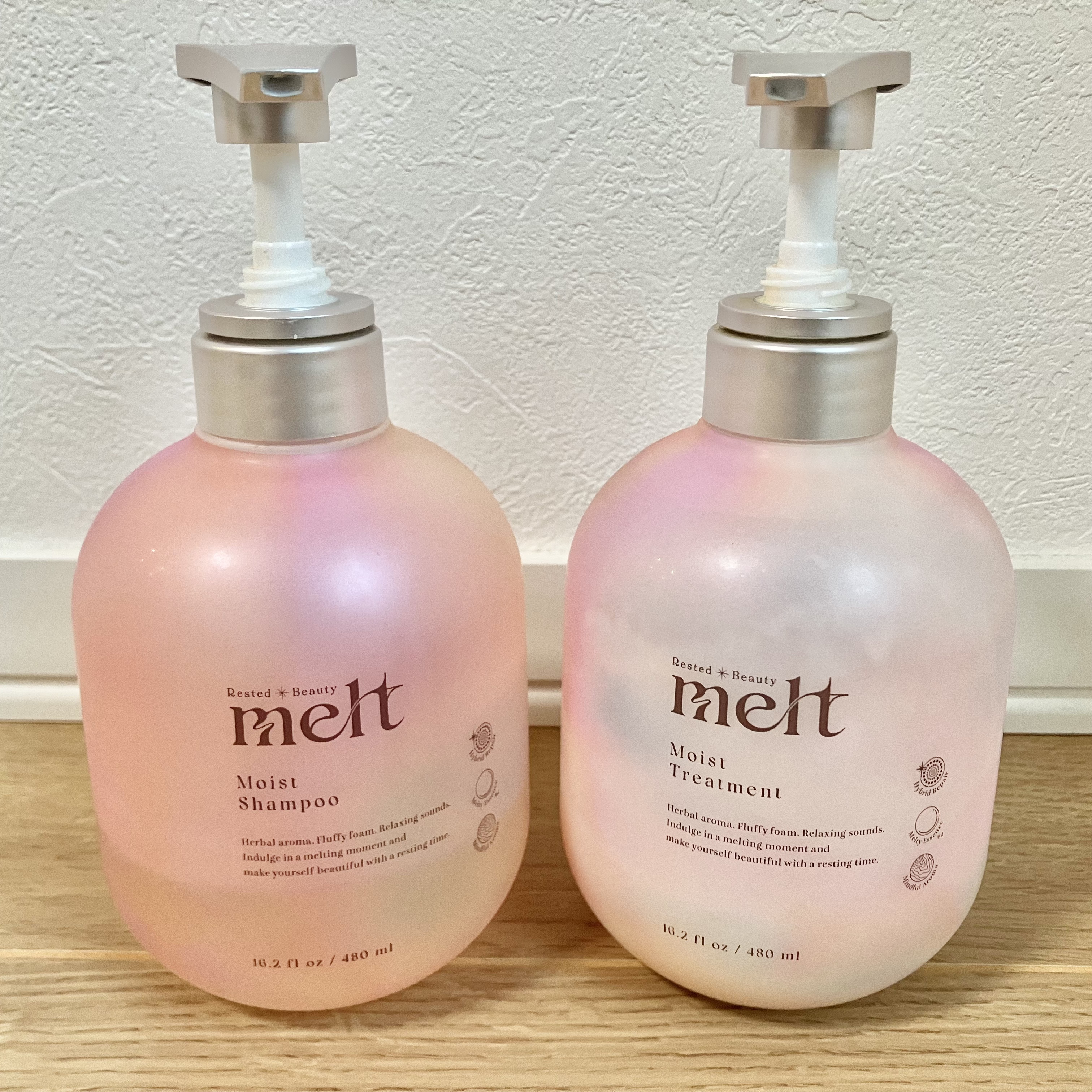 メルト モイストシャンプー／トリートメント/melt/市販シャンプーを使ったクチコミ（1枚目）