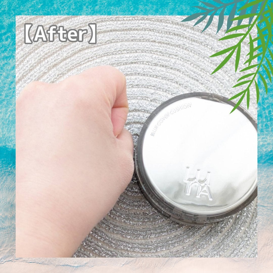 ブラーカバークッション/LUNA/クッションファンデーションを使ったクチコミ(5枚目)