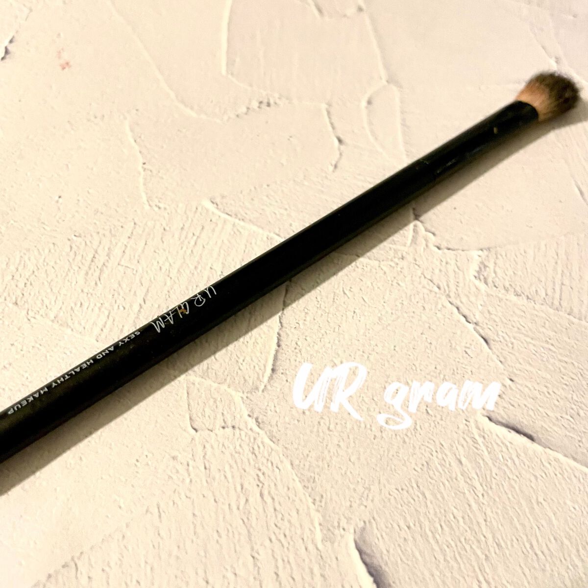 UR GLAM EYESHADOW BRUSH A/U R GLAM/メイクブラシを使ったクチコミ(1枚目)