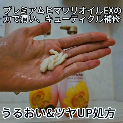 オイルインシャンプー/オイルインコンディショナー (グロス&リペア)/ディアボーテ/市販シャンプーを使ったクチコミ(5枚目)