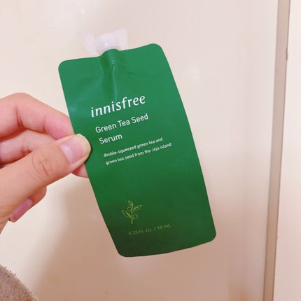 グリーンティーシード セラム/innisfree/美容液を使ったクチコミ(1枚目)